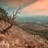 View from Mount Precipice to Iksal, a local Arab council in northern Israel, southeast of Nazareth