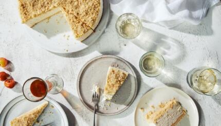 israeli cheesecake recipe easy no-bake dessert Shavuot